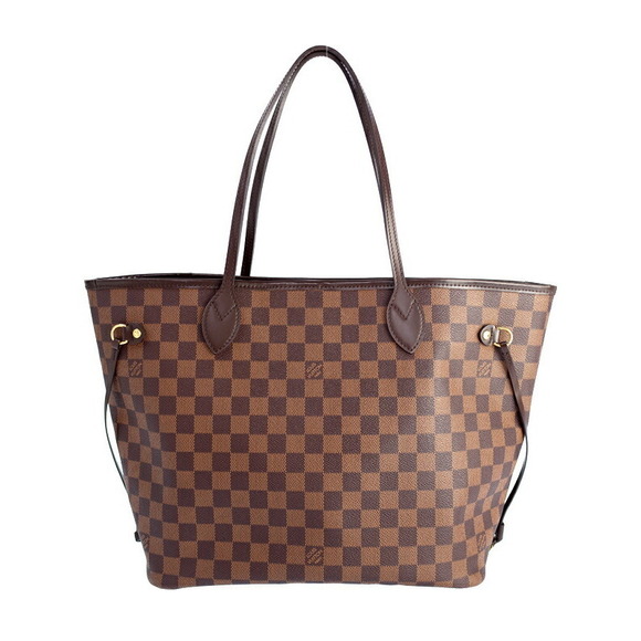 Louis Vuitton Tote Damier Bag Neverfull MM - Picture 1 of 8